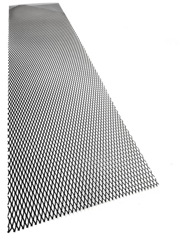 Hliníkový tahokov, kosočtverec, 100 x 25 cm - černý, střední oka