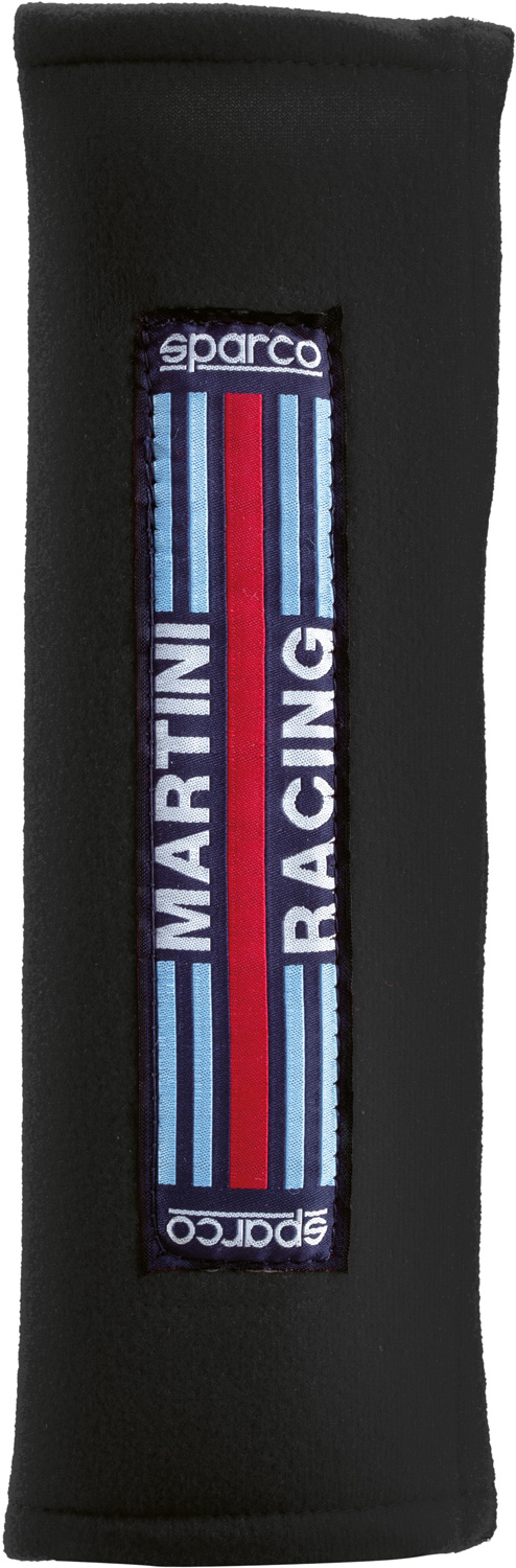 Sparco návleky na pásy 3 palce (76 mm) Martini Racing, barva: černá