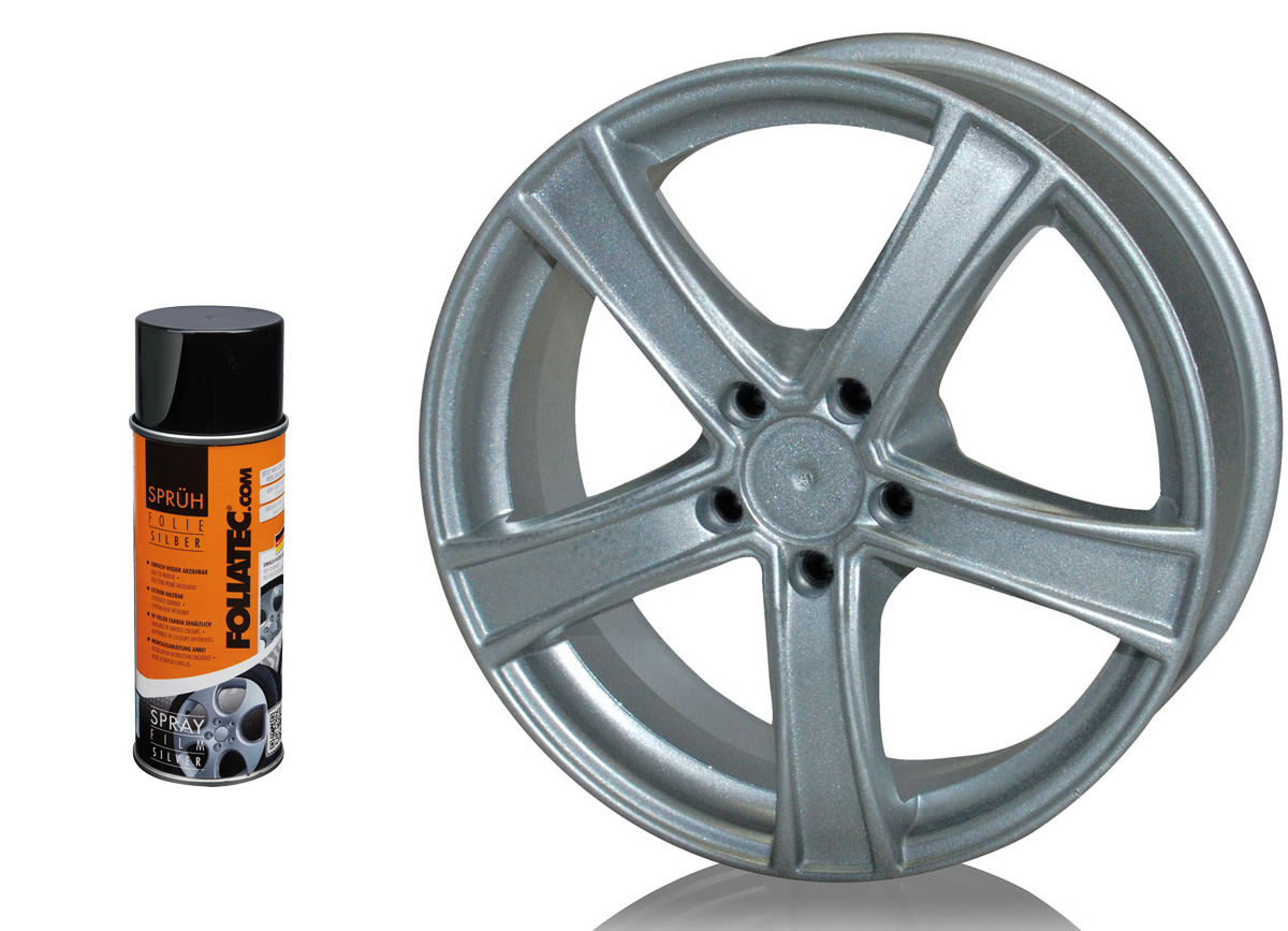 FOLIATEC fólie ve spreji (dip) 400 ml, barva: Stříbrná metalická