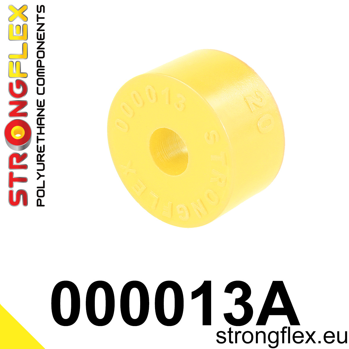 000013A: Strongflex Doraz tlumiče 20mm 10mm Yellow