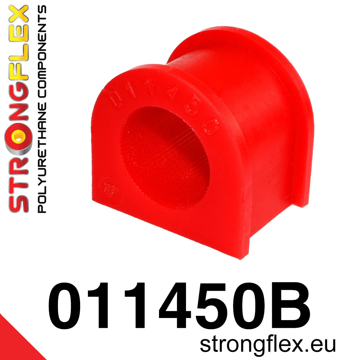 011450B: Strongflex Silentblok zadního stabilizátoru 19mm Red