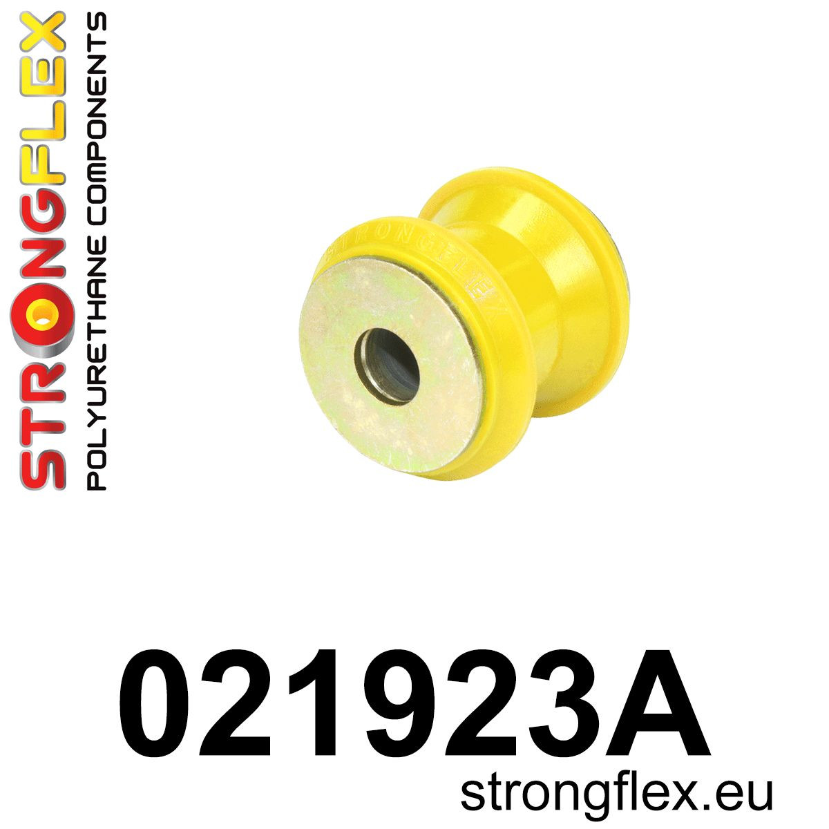 021923A: Strongflex Silentblok tyčky předního stabilizátoru varianta SPORT Yellow
