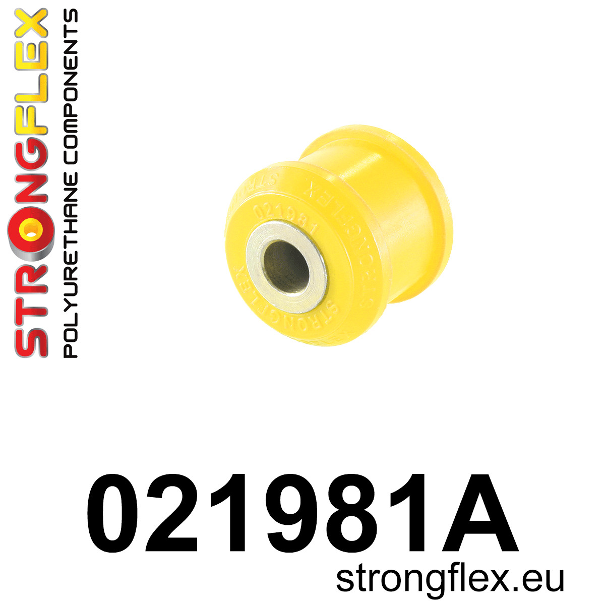 021981A: Strongflex Silentblok tyčky zadního stabilizátoru varianta SPORT Yellow