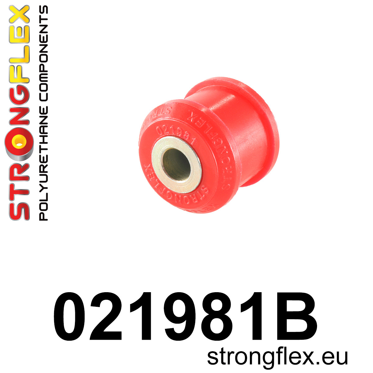 021981B: Strongflex Silentblok tyčky zadního stabilizátoru Red