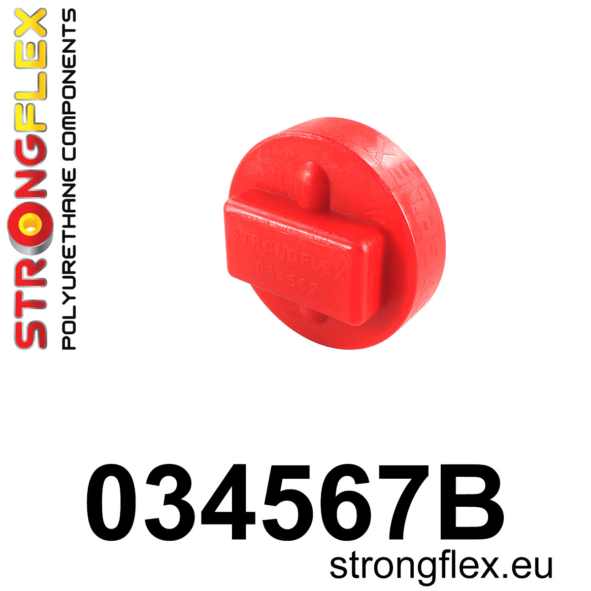 034567B: Strongflex Adaptér na hever Red