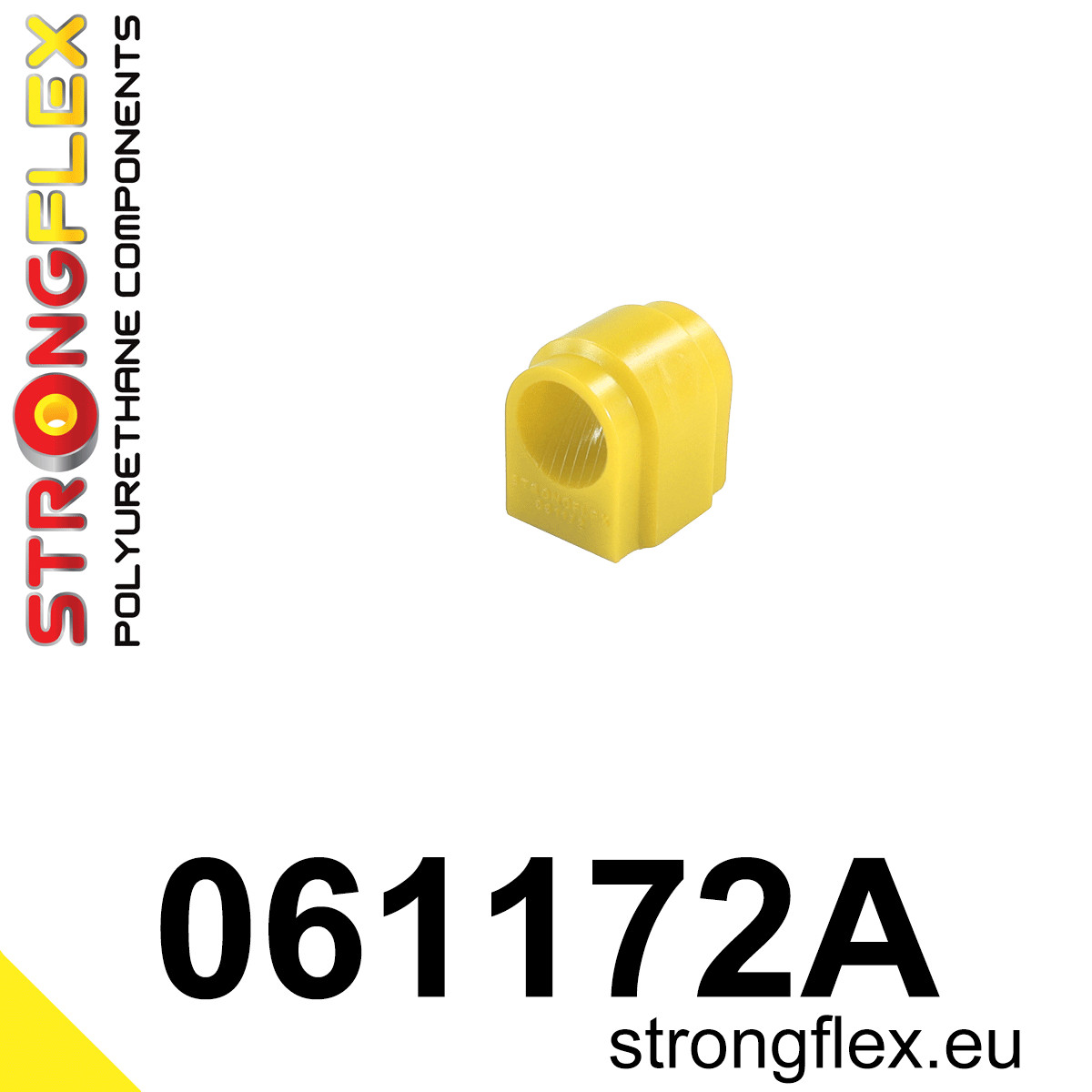 061172A: Strongflex Silentblok předního stabilizátoru - vnější varianta SPORT 18mm Yellow