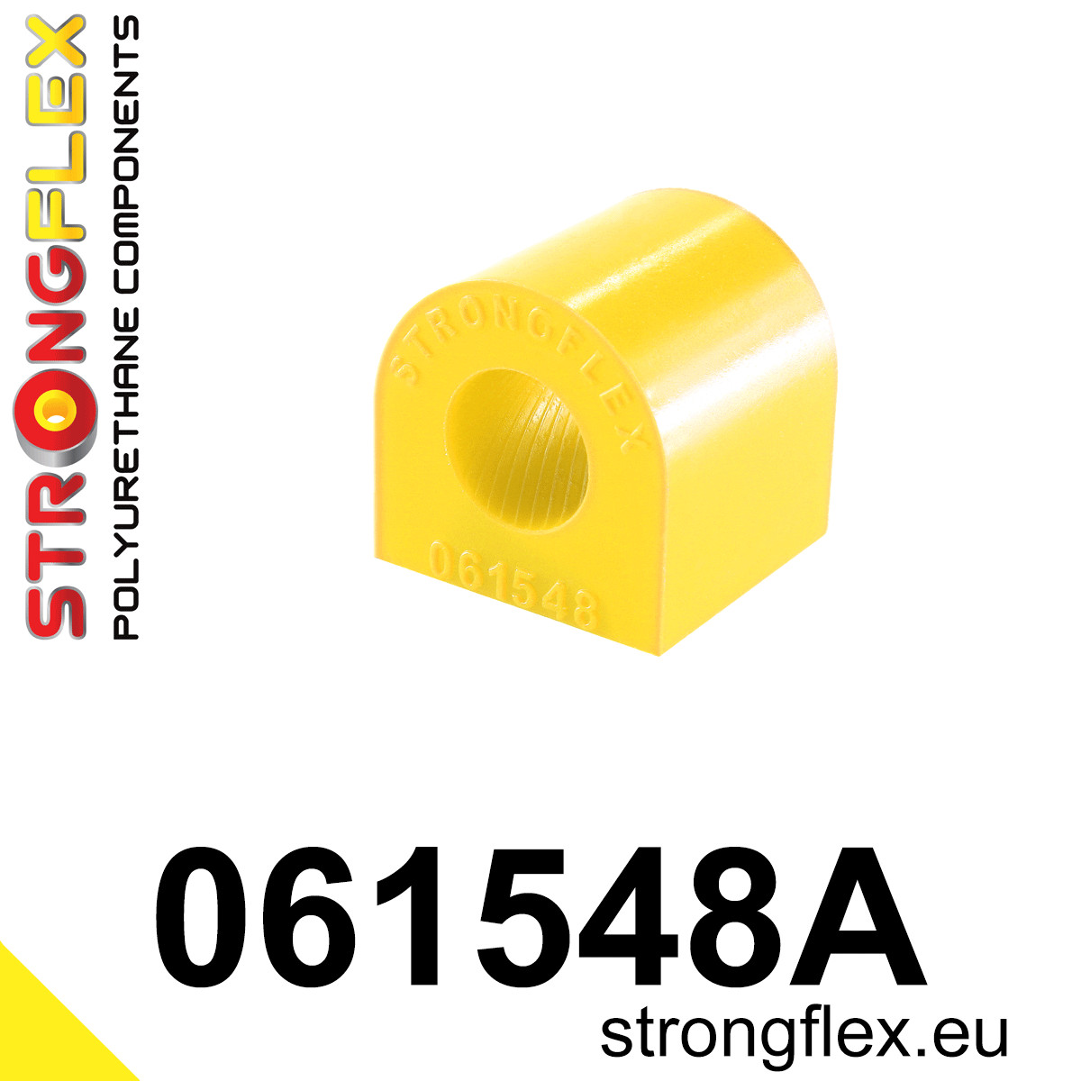 061548A: Strongflex Silentblok předního stabilizátoru varianta SPORT 21mm Yellow