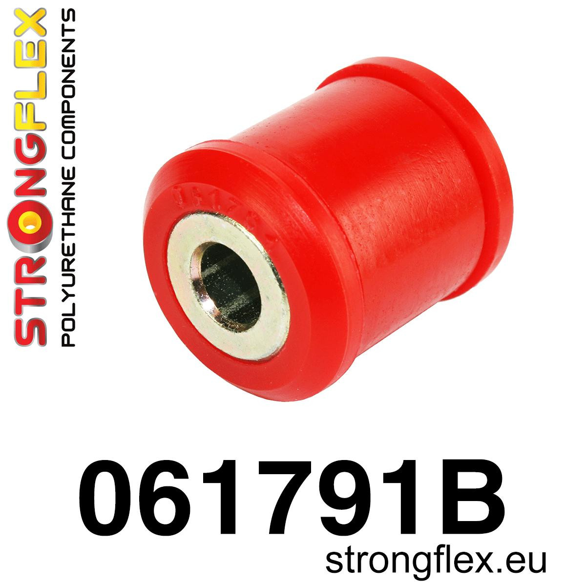 061791B: Strongflex Silentblok uložení zadního tlumiče Red