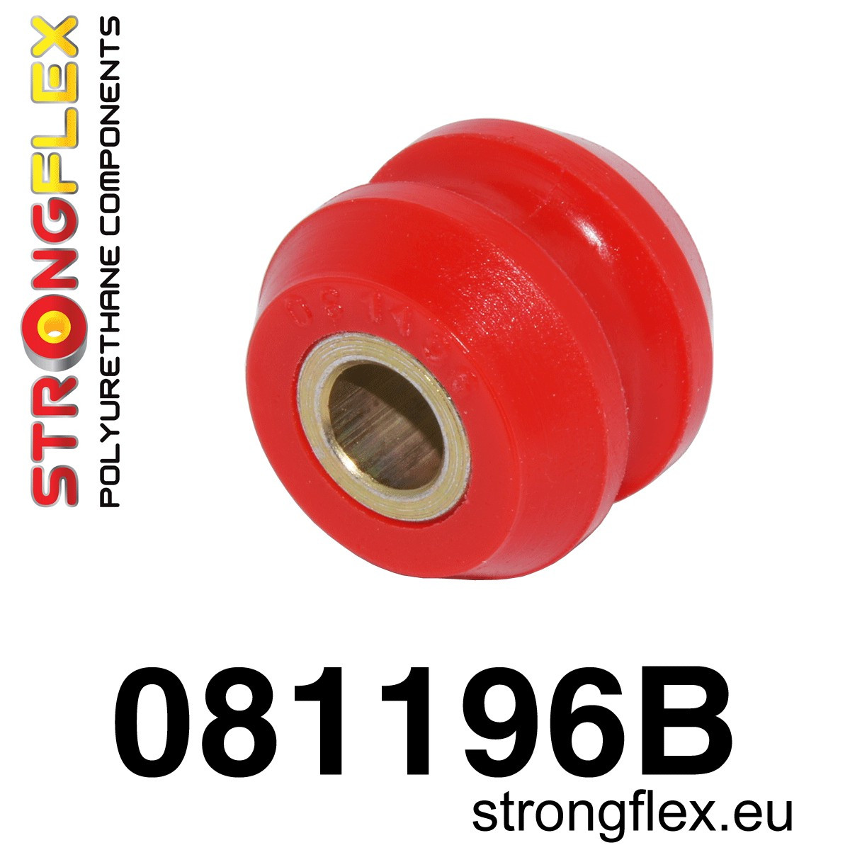 081196B: Strongflex Silentblok tyčky zadního stabilizátoru Red