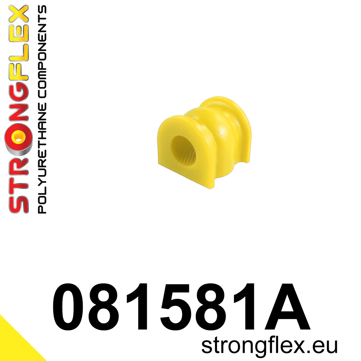 081581A: Strongflex Silentblok zadního stabilizátoru varianta SPORT 22mm Yellow