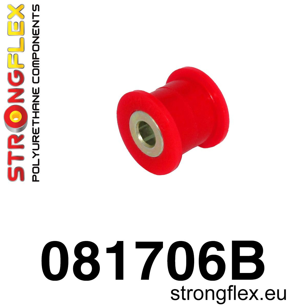 081706B: Strongflex Silentblok uložení řízení Red