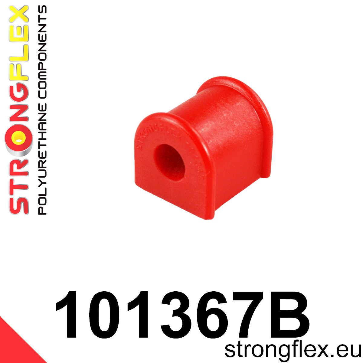 101367B: Strongflex Silentblok zadního stabilizátoru 11mm Red