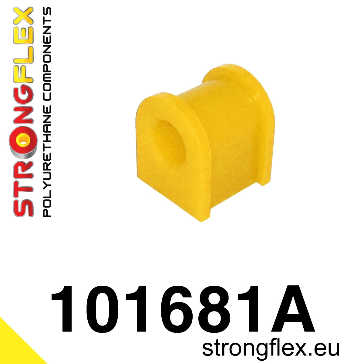 101681A: Strongflex Silentblok zadního stabilizátoru 35mm varianta SPORT Custom Yellow
