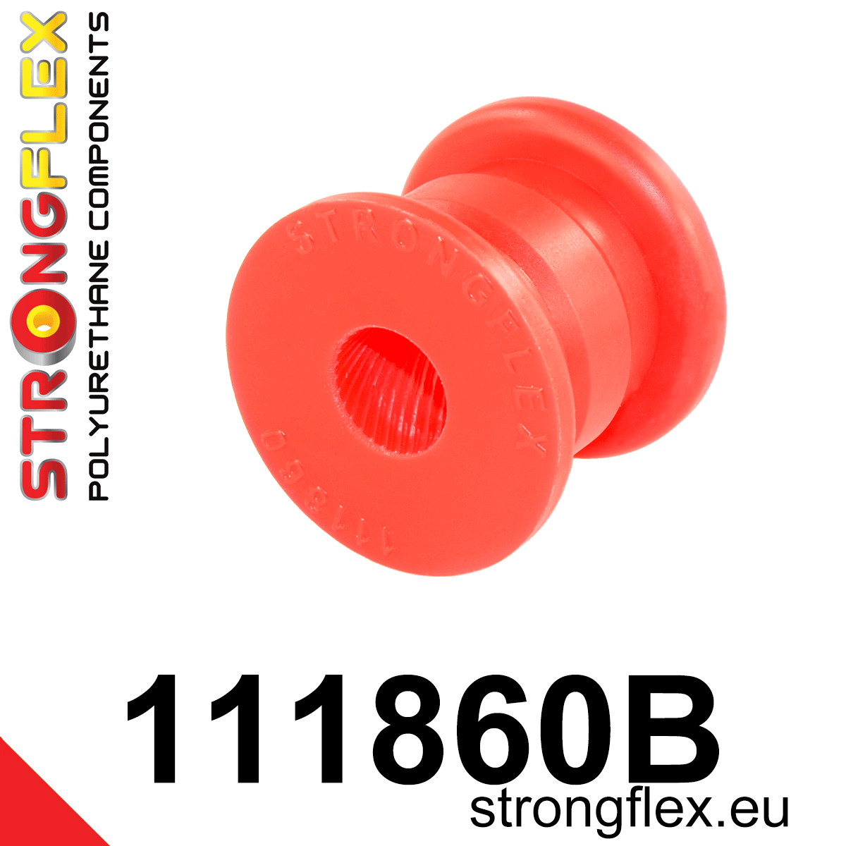111860B: Strongflex Silentblok zadního stabilizátoru Custom Red