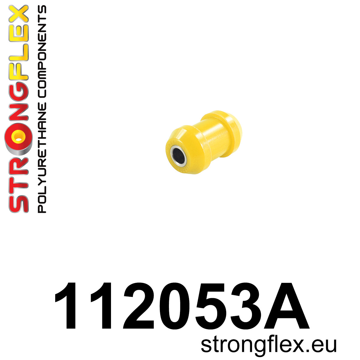 112053A: Strongflex Silentblok tyčky zadního stabilizátoru - k rameni varianta SPORT Yellow