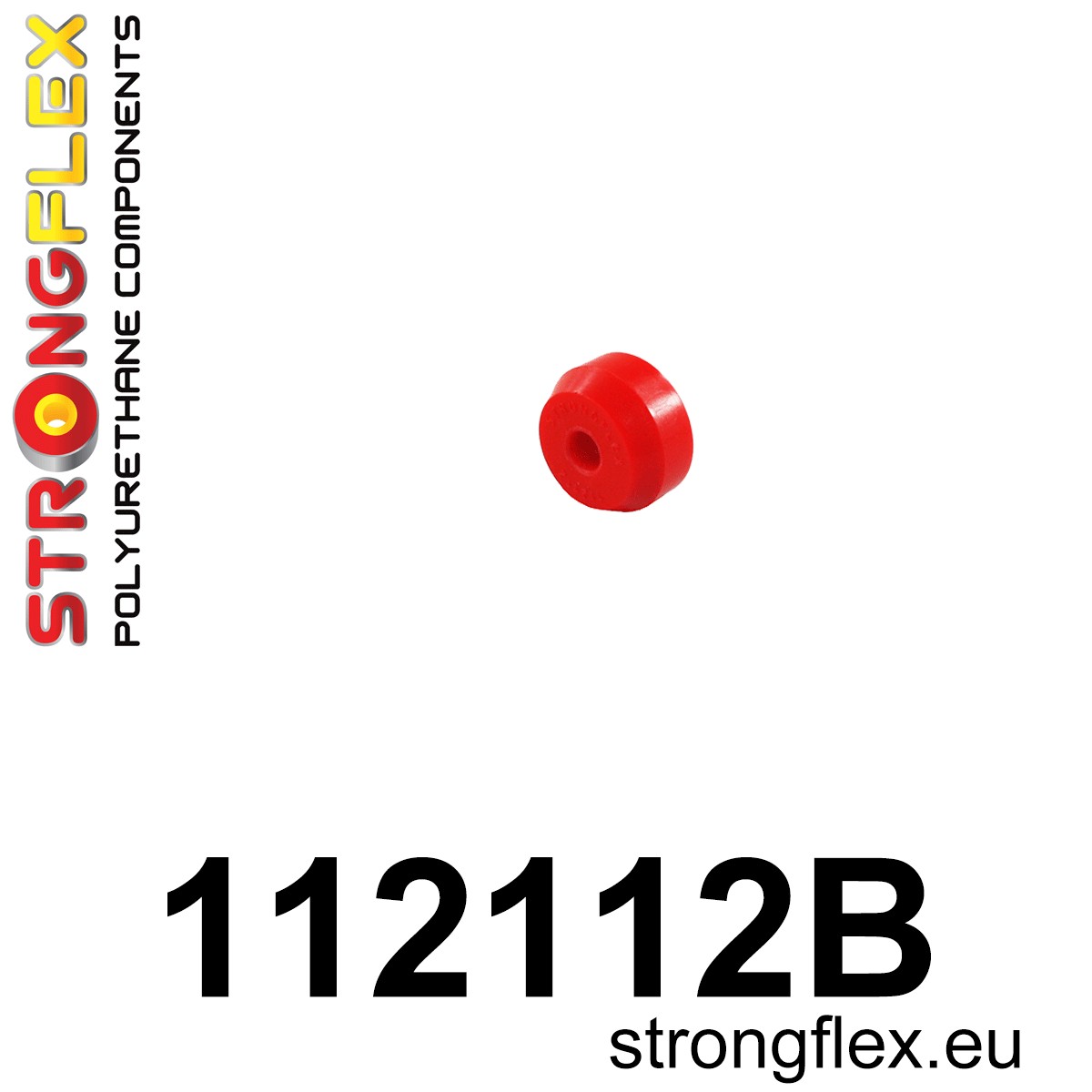 112112B: Strongflex Silentblok předního stabilizátoru Red