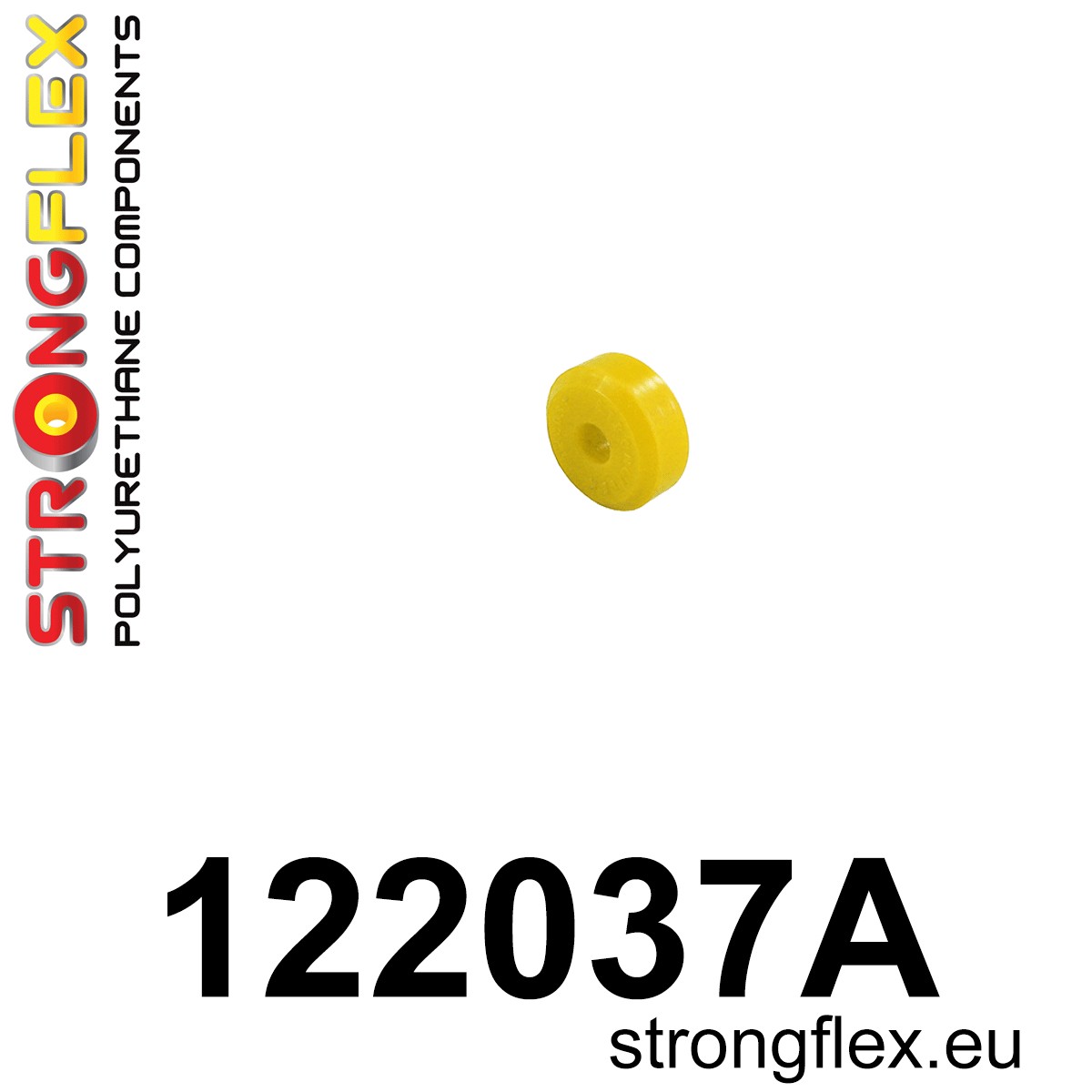 122037A: Strongflex Silentblok tyčky zadního stabilizátoru varianta SPORT Yellow