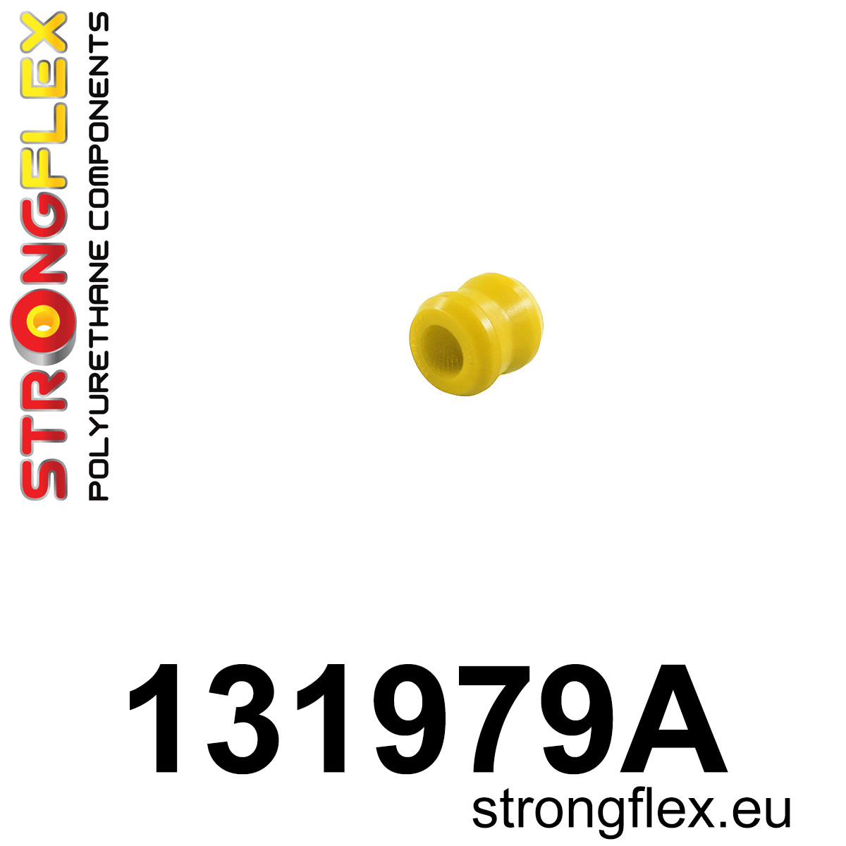 131979A: Strongflex Silentblok tyčky zadního stabilizátoru varianta SPORT Yellow