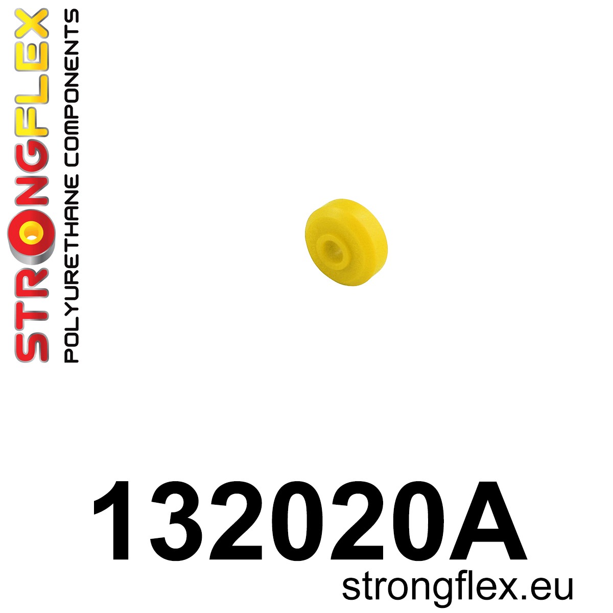 132020A: Strongflex Silentblok uložení předního tlumiče varianta SPORT Yellow