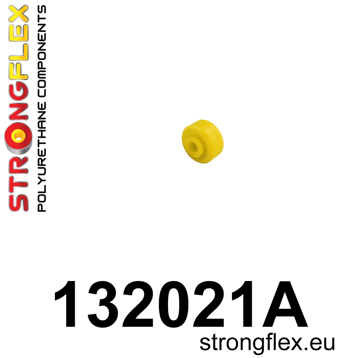132021A: Strongflex Silentblok tyčky předního stabilizátoru varianta SPORT Yellow