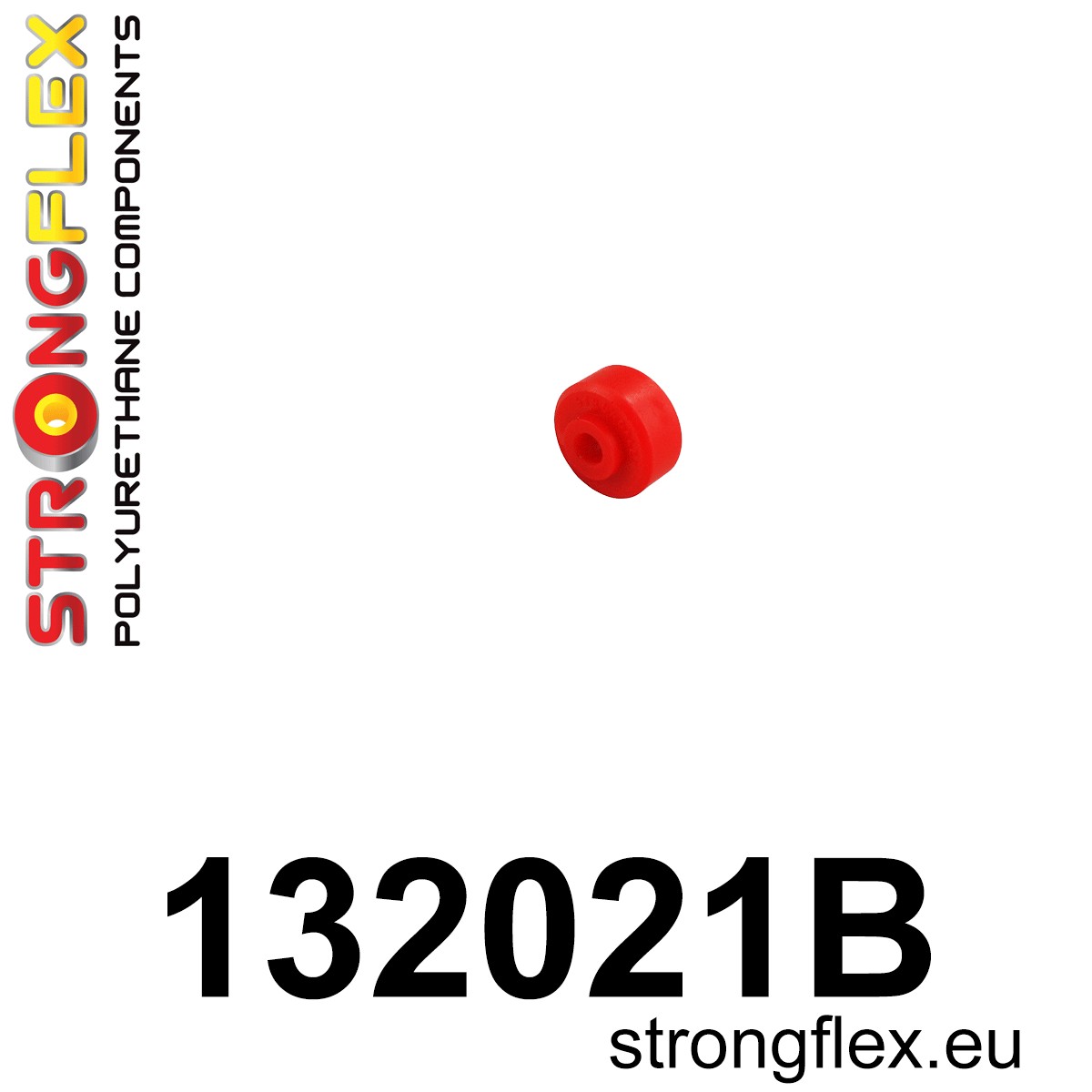 132021B: Strongflex Silentblok tyčky předního stabilizátoru Red