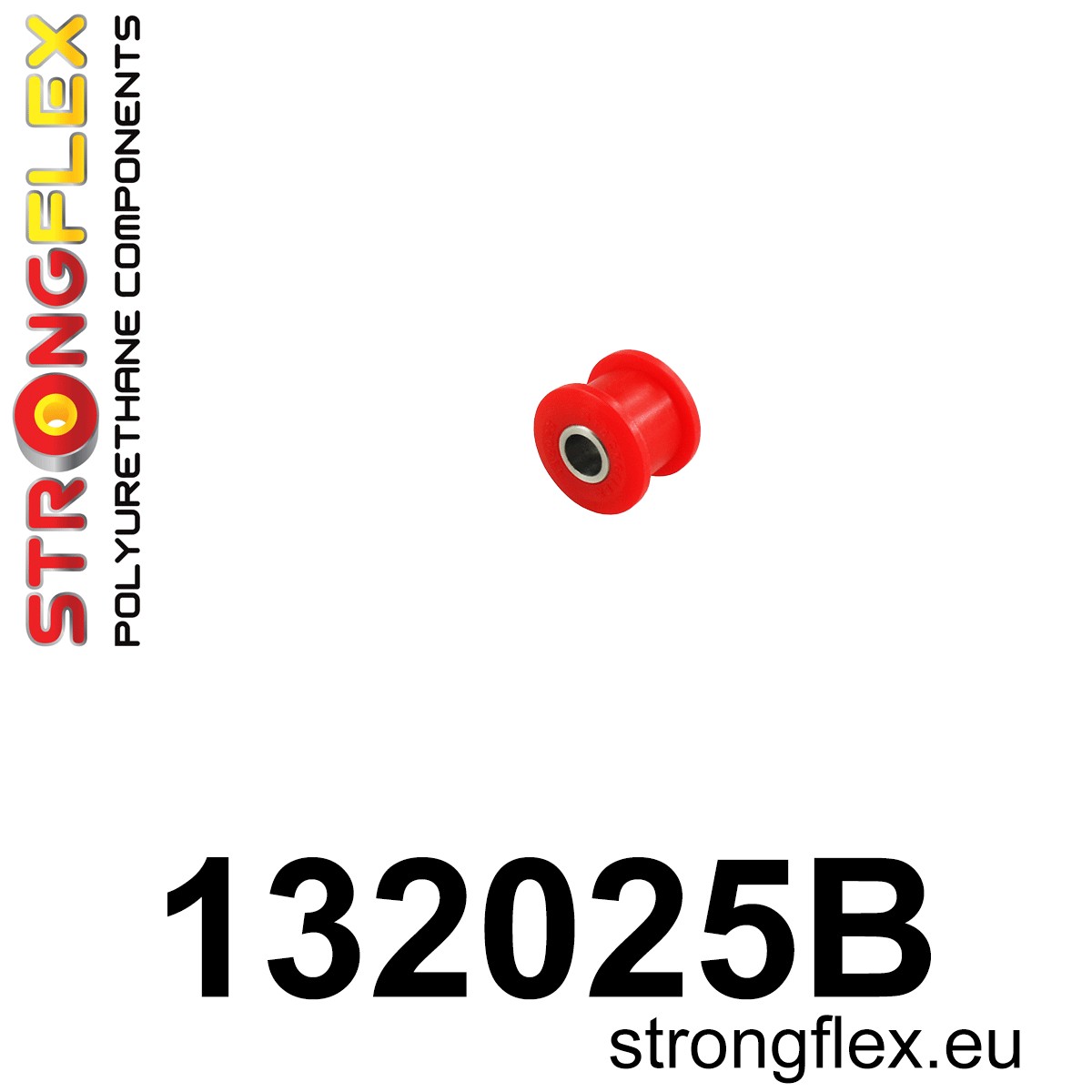 132025B: Strongflex Silentblok tyčky zadního stabilizátoru Red