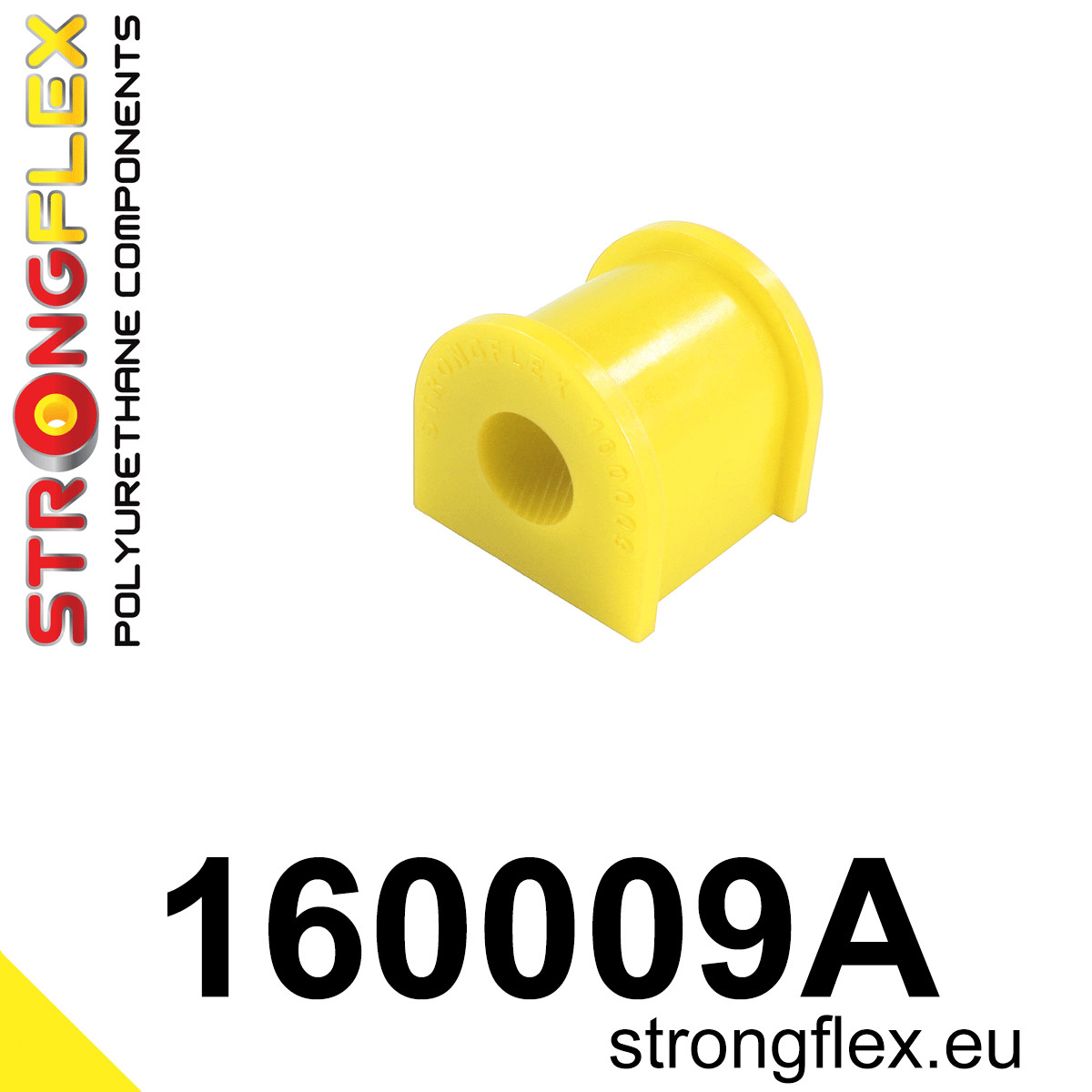 160009A: Strongflex Silentblok předního / zadního stabilizátoru varianta SPORT 18mm Yellow