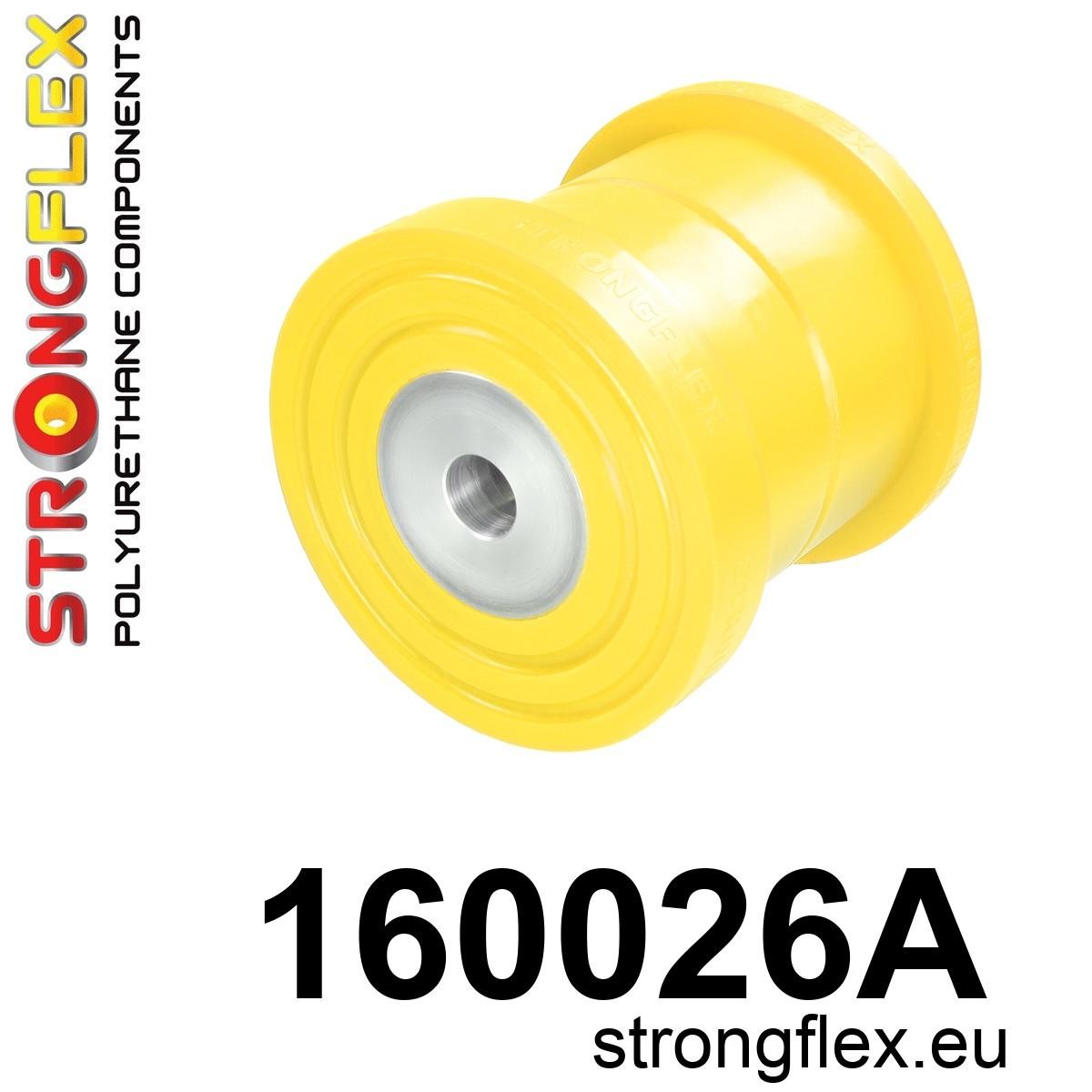 160026A: Strongflex Přední silentblok zadního nosníku varianta SPORT Yellow