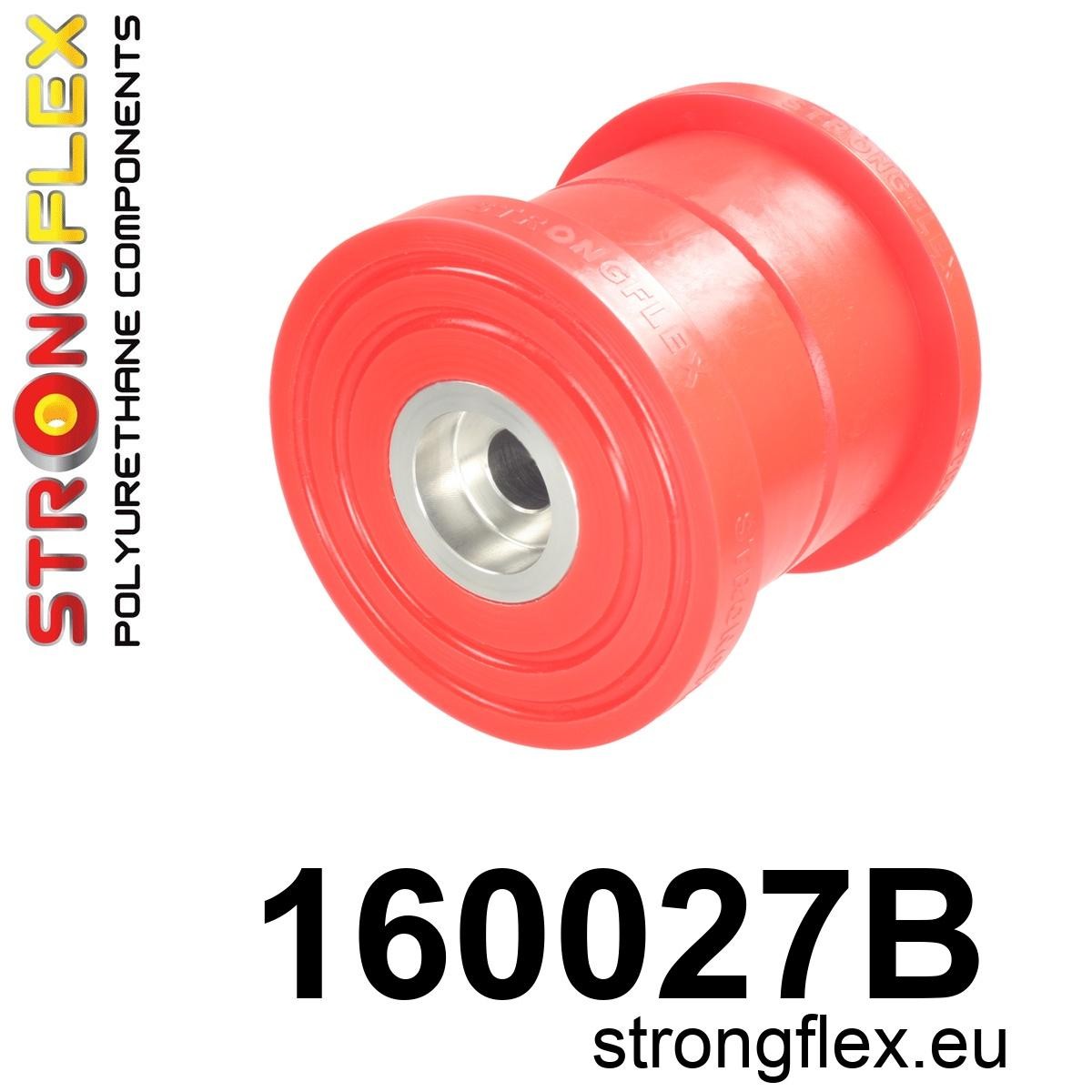 160027B: Strongflex Přední silentblok zadního nosníku Red