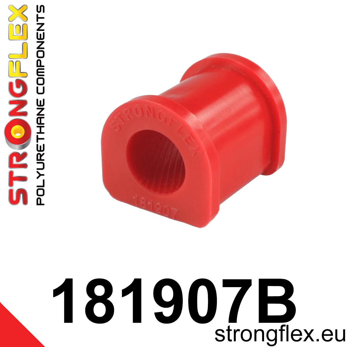 181907B: Strongflex Silentblok zadního stabilizátoru Custom Black