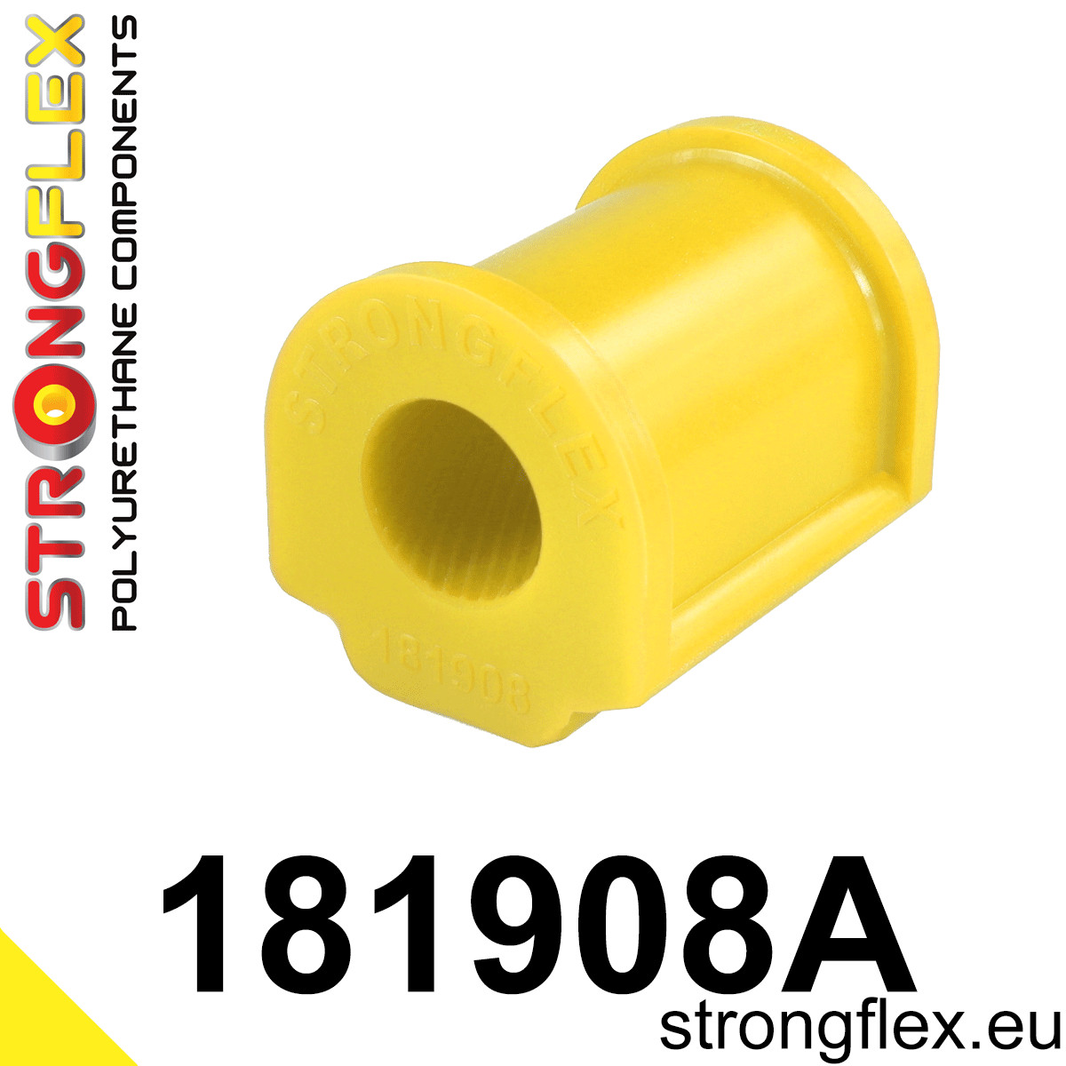 181908A: Strongflex Silentblok zadního stabilizátoru varianta SPORT Custom Yellow