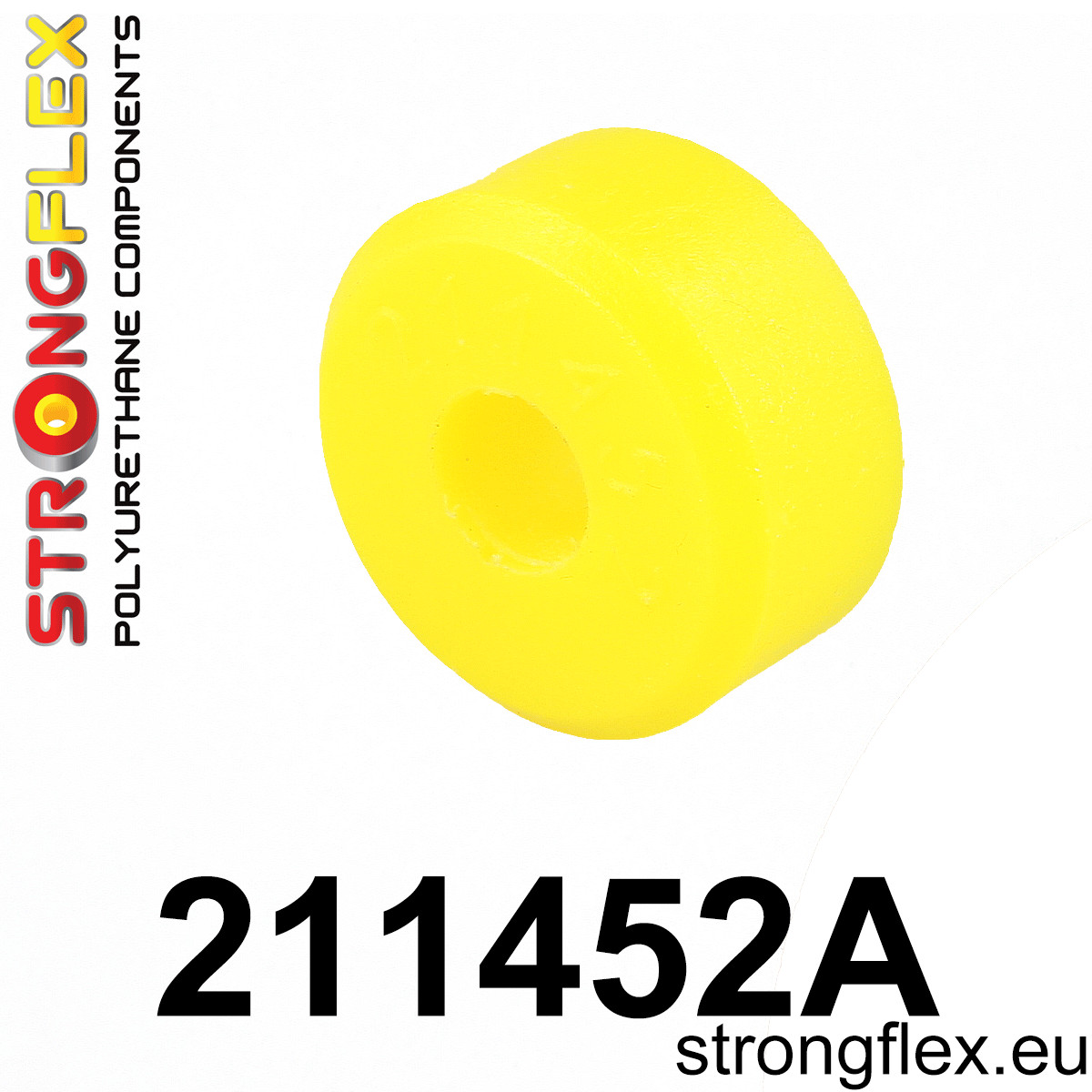 211452A: Strongflex Silentblok tyčky předního stabilizátoru varianta SPORT Yellow