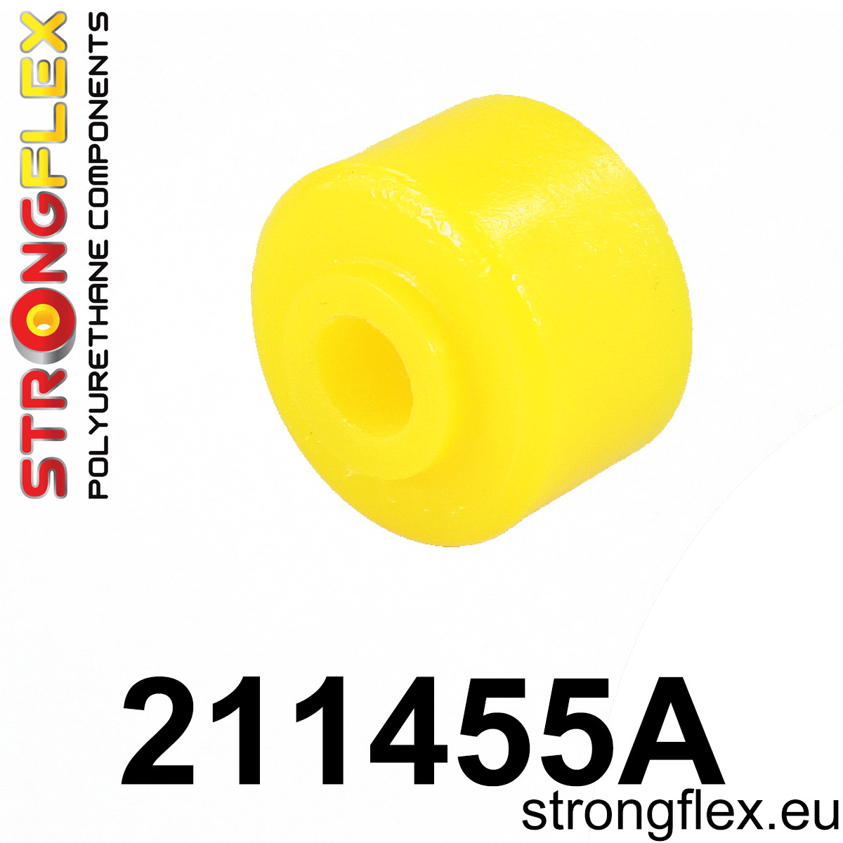 211455A: Strongflex Silentblok tyčky zadního stabilizátoru varianta SPORT Yellow