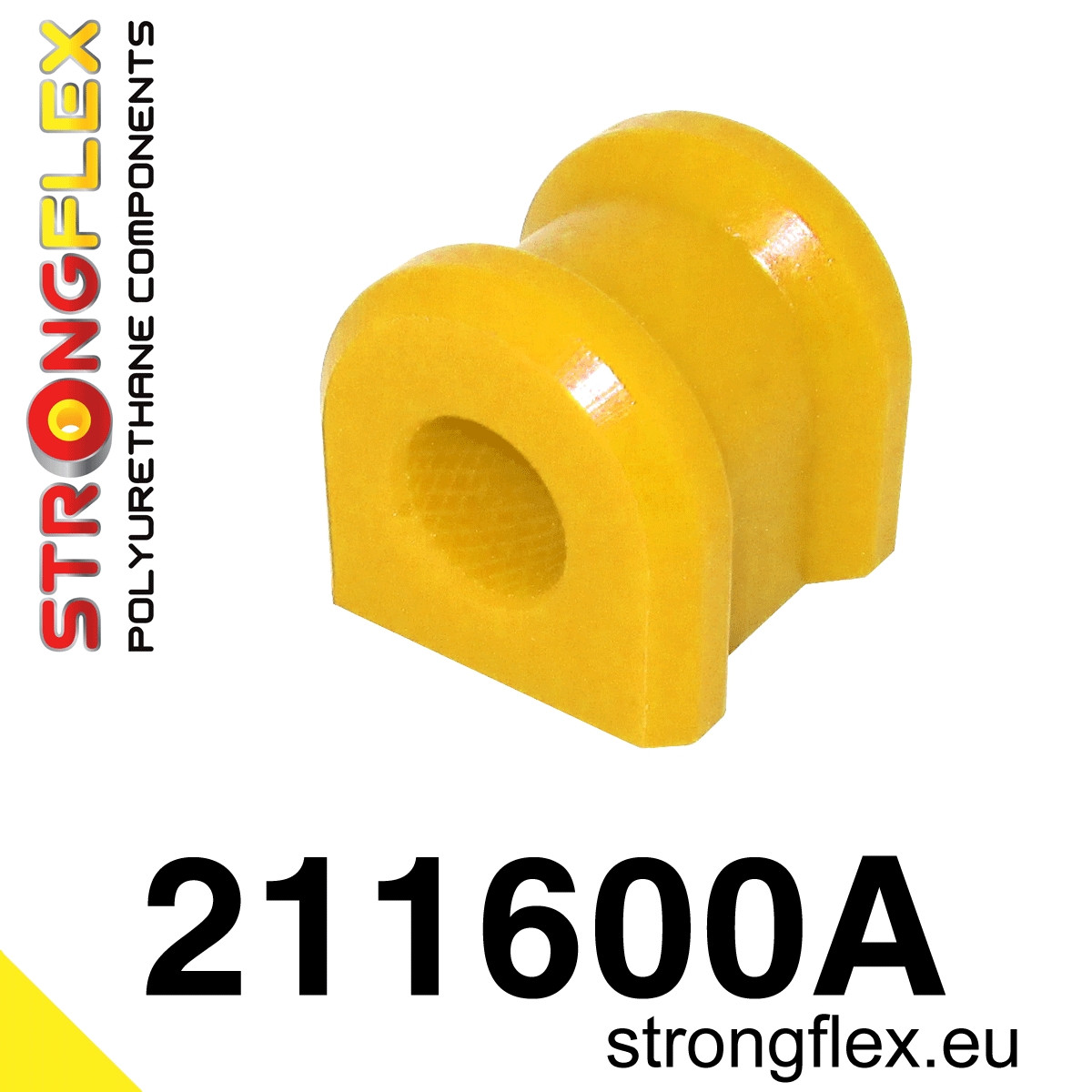 211600A: Strongflex Silentblok zadního stabilizátoru varianta SPORT 22mm Yellow