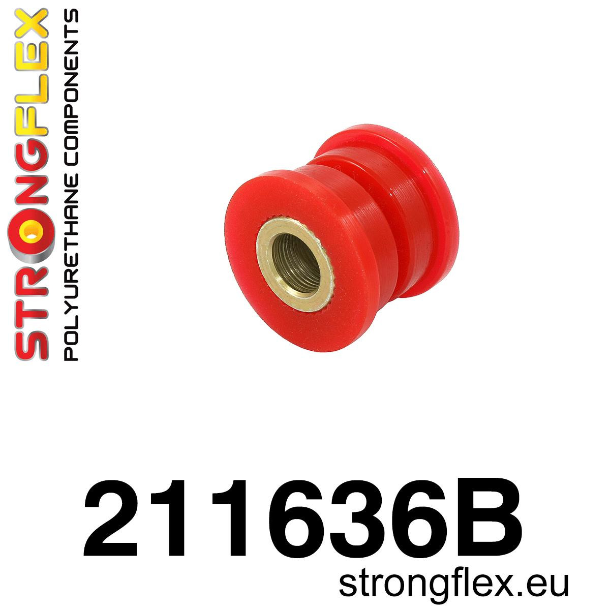 211636B: Strongflex Silentblok uložení řízení Red