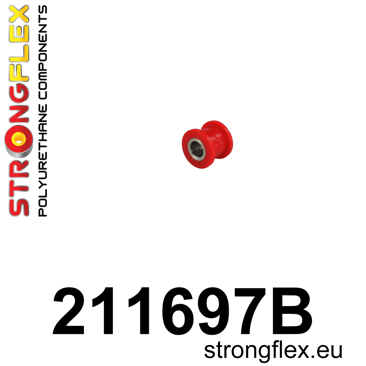 211697B: Strongflex Silentblok řízení Red