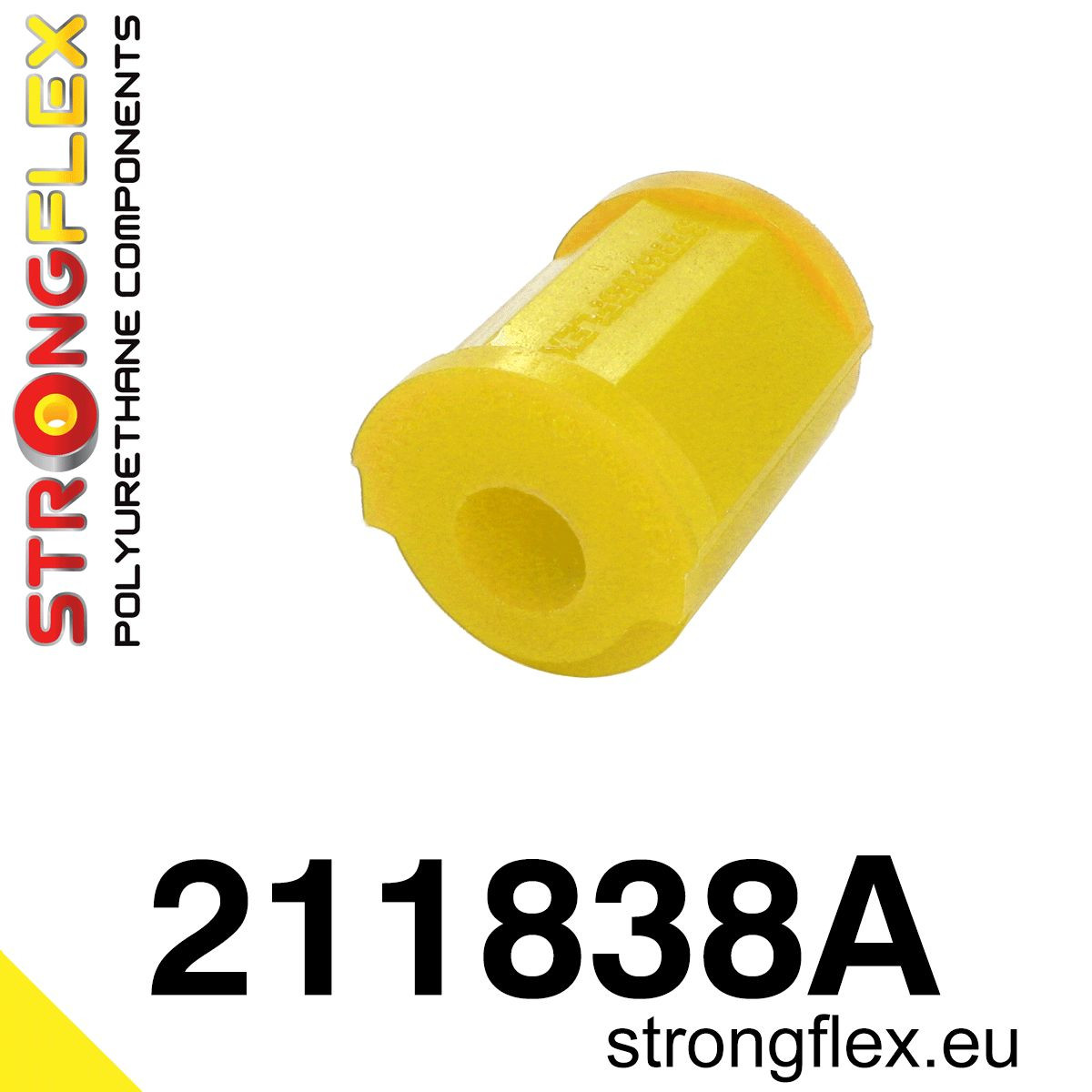 211838A: Strongflex Silentblok zadního stabilizátoru varianta SPORT 13mm Yellow