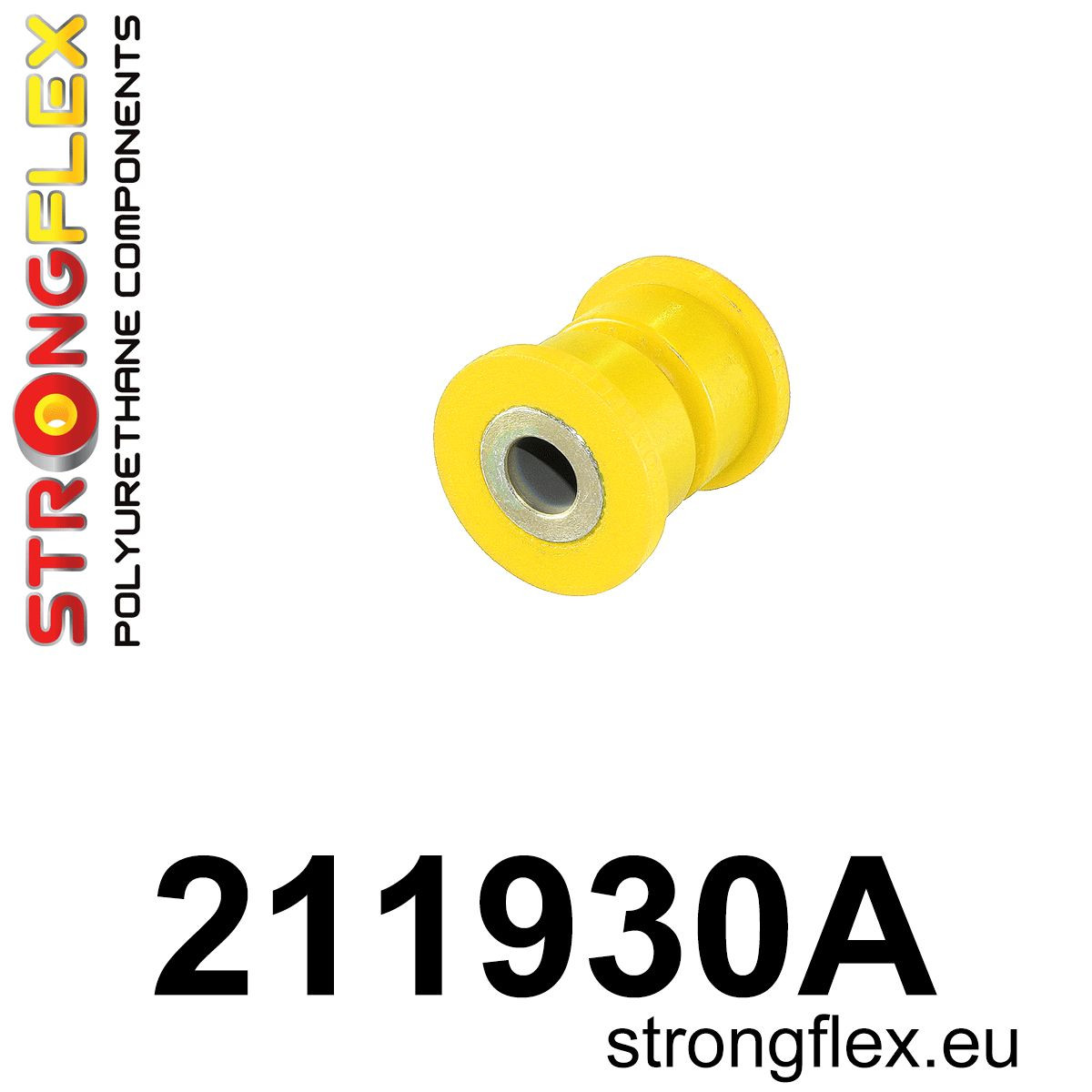 211930A: Strongflex Silentblok zadního ramene - vnitřní varianta SPORT Yellow