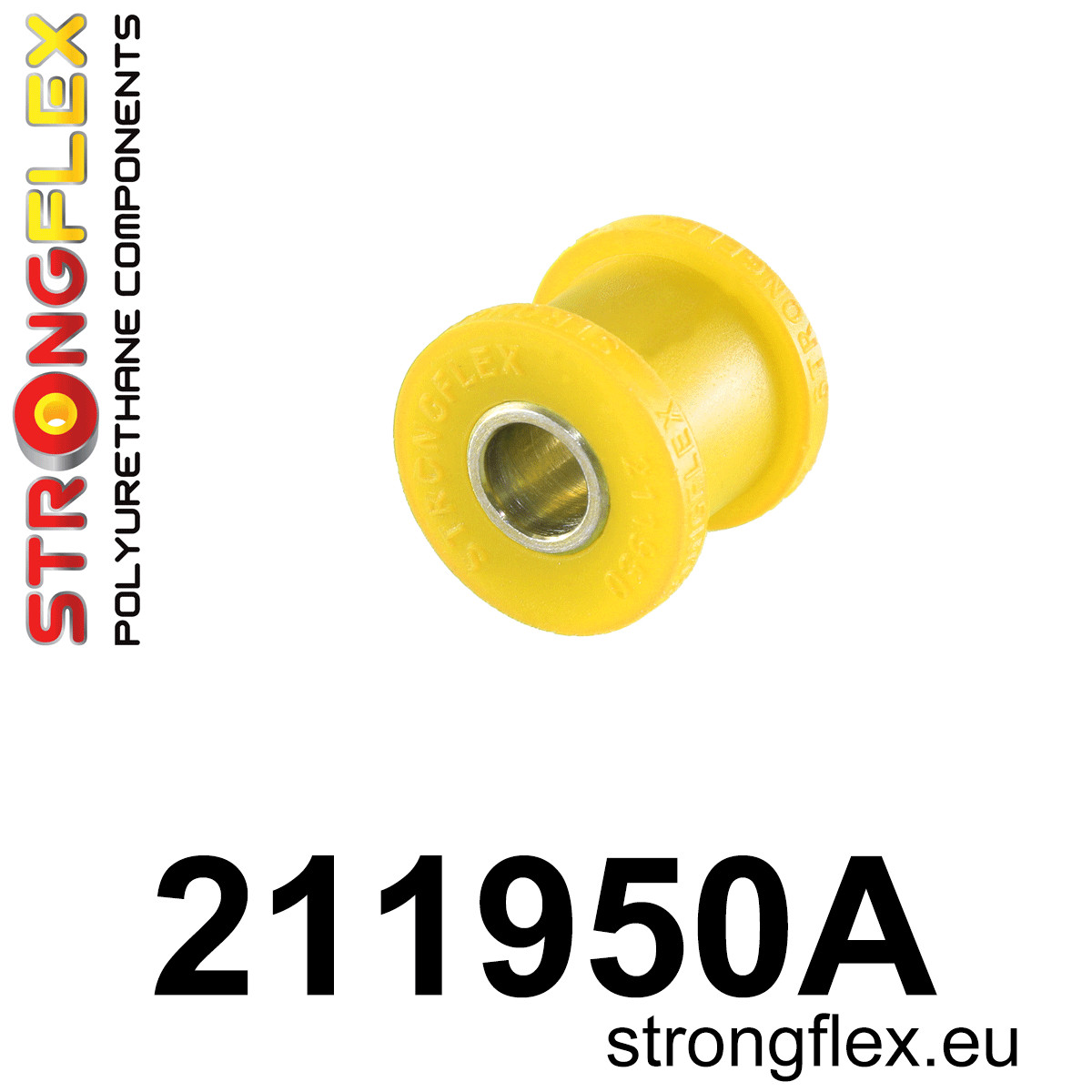 211950A: Strongflex Silentblok tyčky zadního stabilizátoru varianta SPORT Yellow