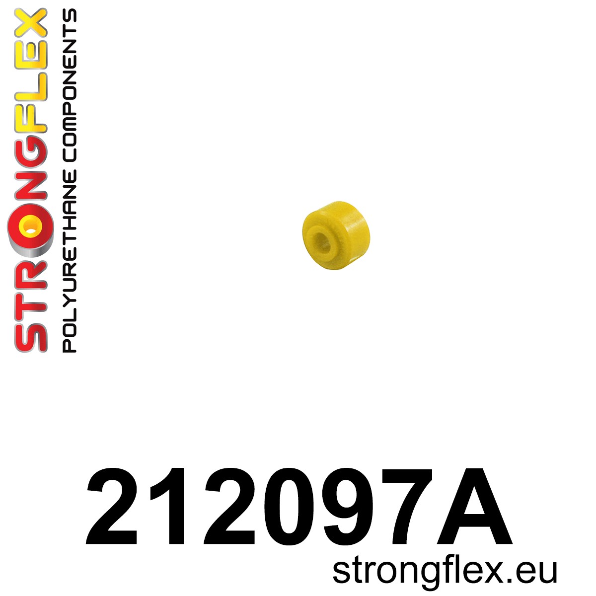212097A: Strongflex Silentblok tyčky zadního stabilizátoru varianta SPORT Yellow
