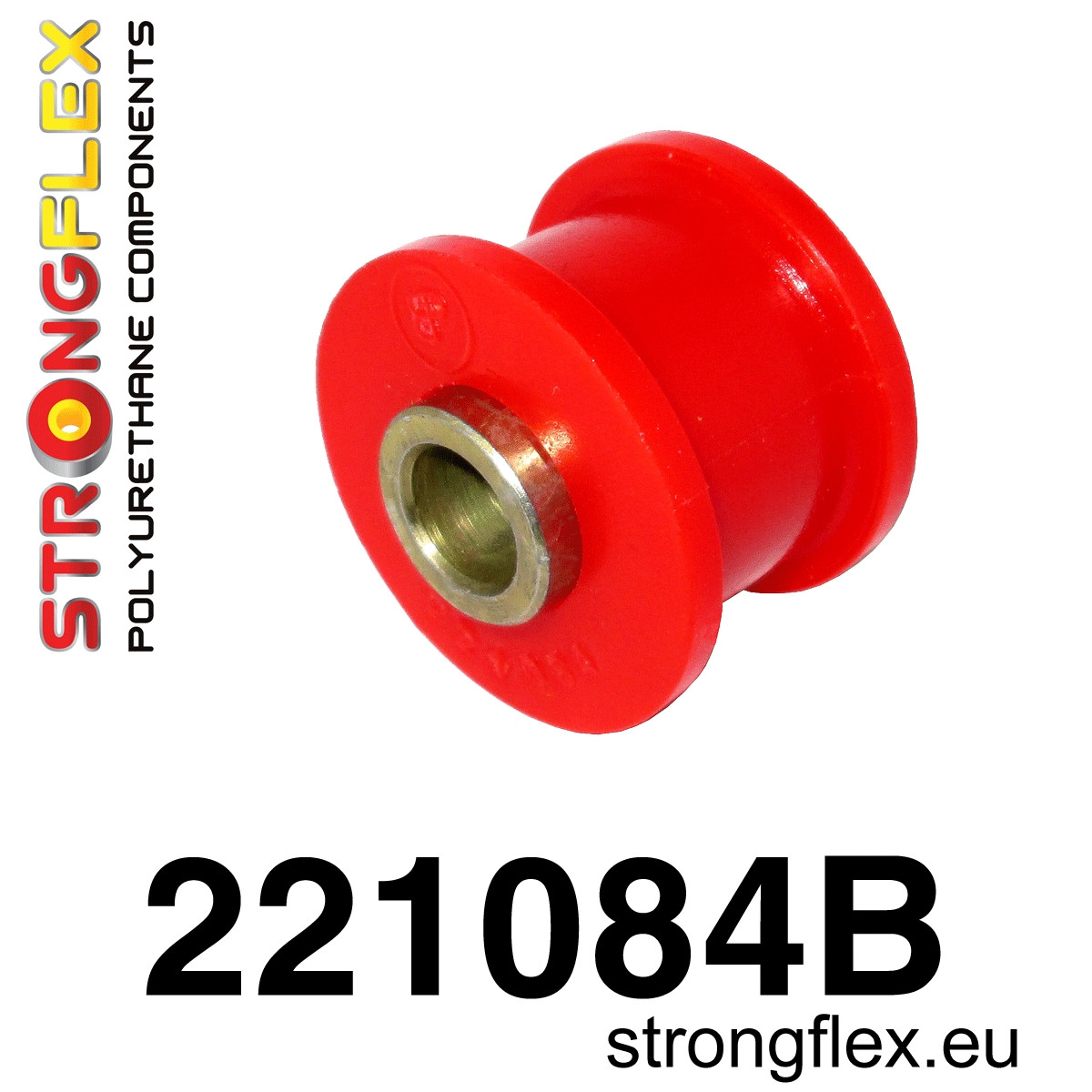 221084B: Strongflex Silentblok tyčky stabilizátoru Red