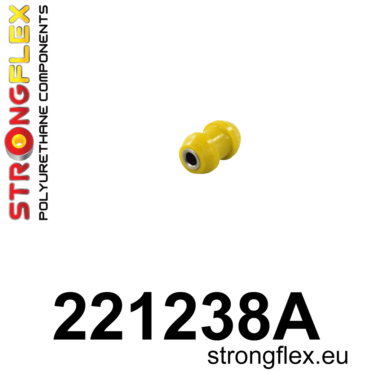 221238A: Strongflex Silentblok tyče řízení varianta SPORT Yellow