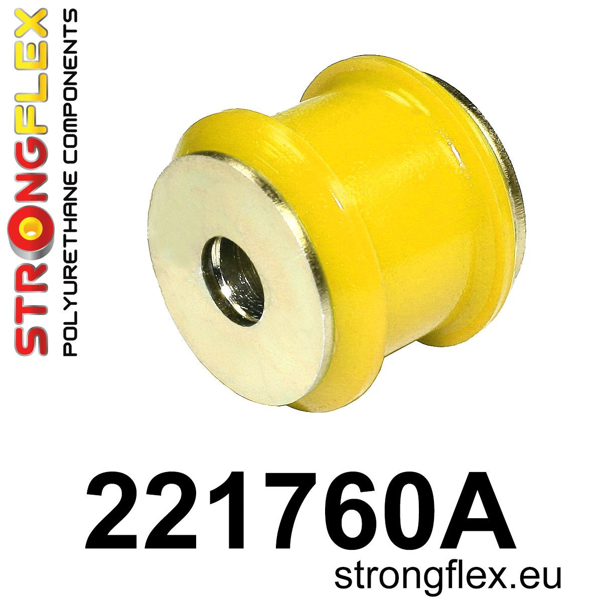221760A: Strongflex Silentblok tyčky zadního stabilizátoru varianta SPORT Yellow