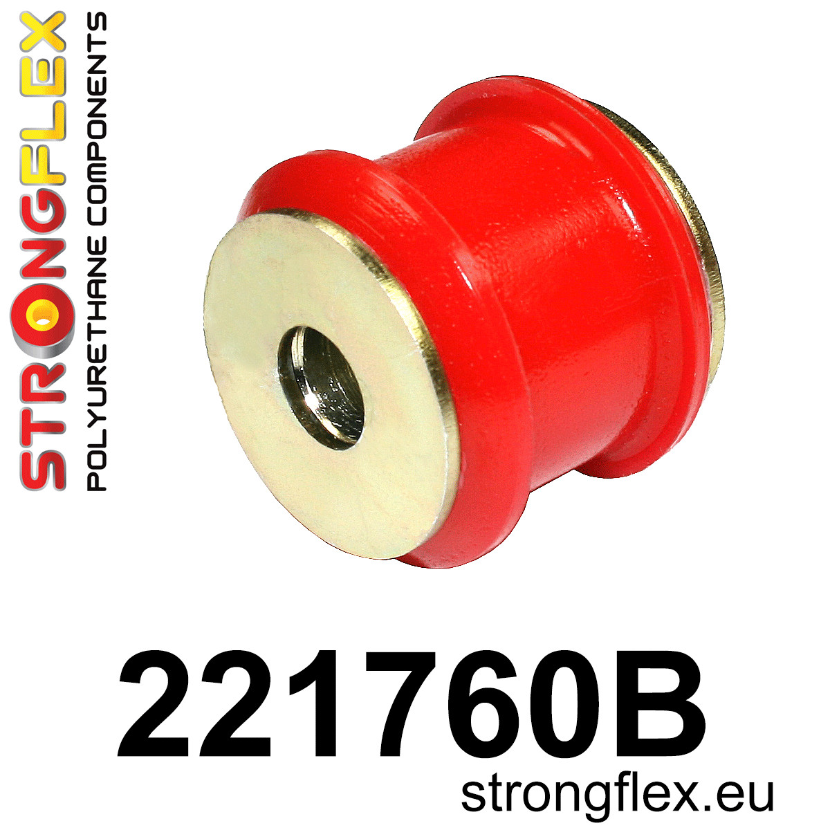221760B: Strongflex Silentblok tyčky zadního stabilizátoru Red