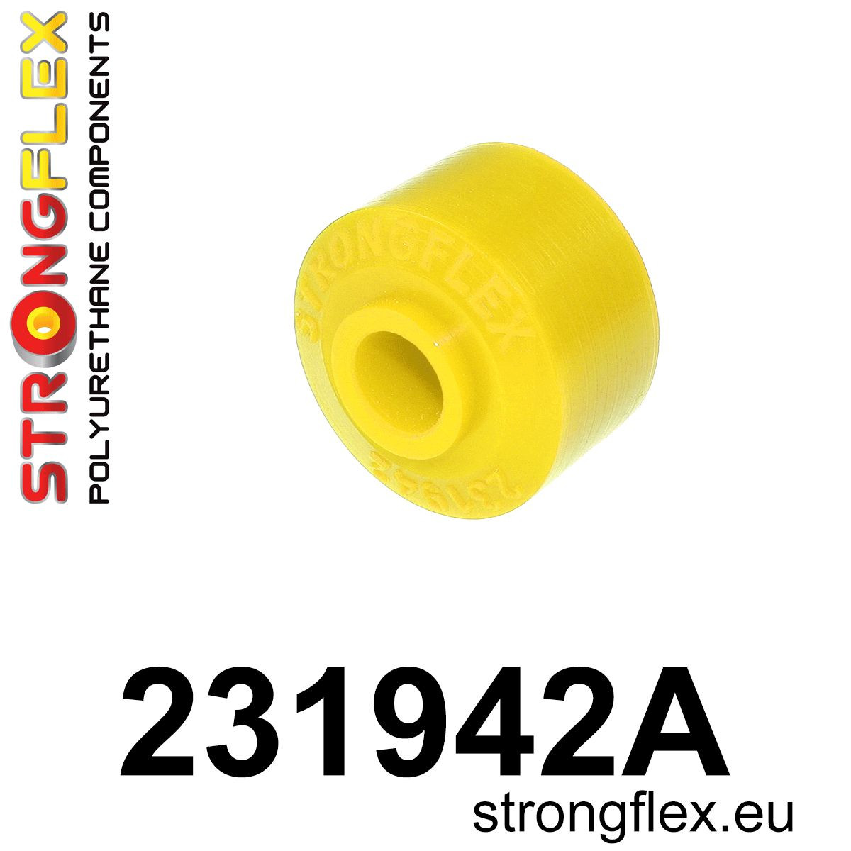 231942A: Strongflex Silentblok tyčky předního stabilizátoru varianta SPORT Yellow