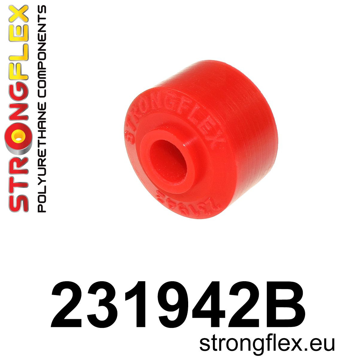 231942B: Strongflex Silentblok tyčky předního stabilizátoru Red