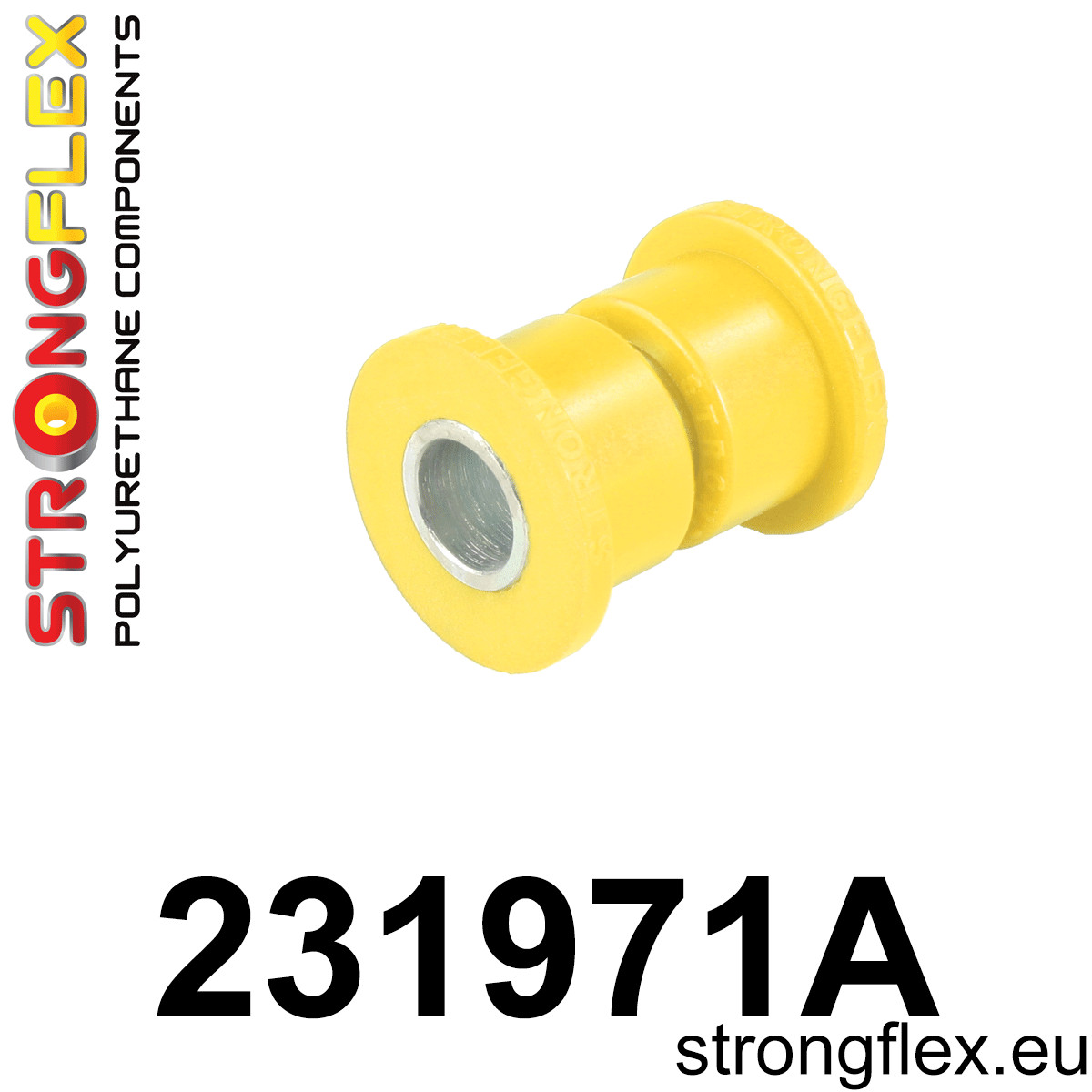 231971A: Strongflex Silentblok předního spodního uložení motoru varianta SPORT Yellow
