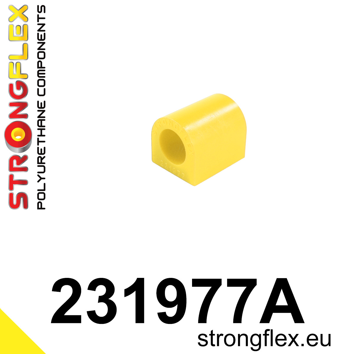 231977A: Strongflex Silentblok předního stabilizátoru varianta SPORT Custom Yellow