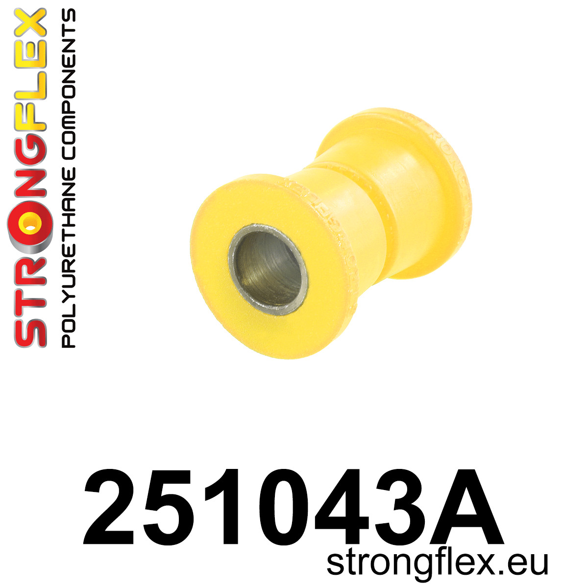 251043A: Strongflex Silentblok předního ramene varianta SPORT Yellow