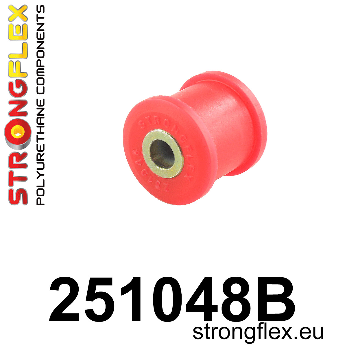 251048B: Strongflex Horní silentblok stabilizátoru motoru Red